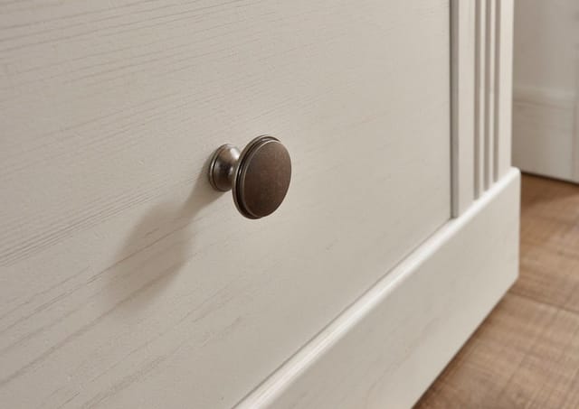 OTTO home Regal Westminster, Garderobenschrank, Wohnzimmerschrank, Mehrzweckschrank, Schrank, Metallgriffe, vielseitig einsetzbar, in 2 Farben erhältlich