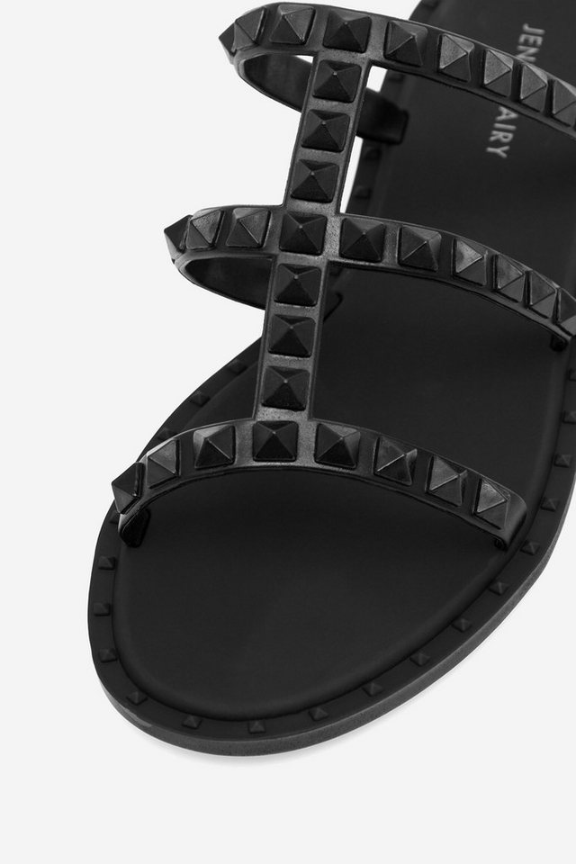 Jenny Fairy Jenny Fairy Damen Flip-Flops 39 schwarz 5905588548645 Badepantolette
