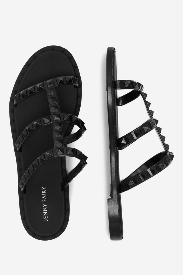 Jenny Fairy Jenny Fairy Damen Flip-Flops 39 schwarz 5905588548645 Badepantolette Bild 4