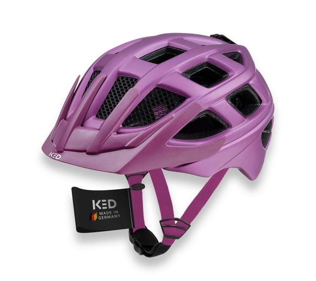 KED Kinderhelm Kailu Jugend, violett matt 53-59 cm