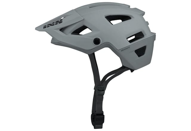 IXS Fahrradhelm iXS Fahrradhelm Trigger AM grau, M/L 58-62cm, All-Mountain-Helm mit In