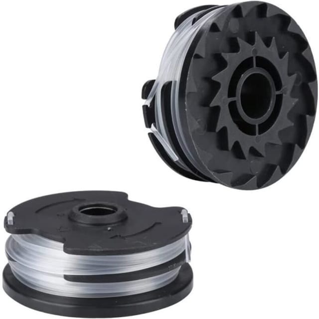 Bobines De Rechange Pour Débroussailleuse - Parkside - 2pcs Bobine Fil Nylon - 1.65mm 8.3m - Noir