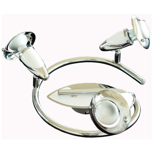Globo - Spot - Lord - Chrome - Metall - Ø 30cm - E14 - 5438-3