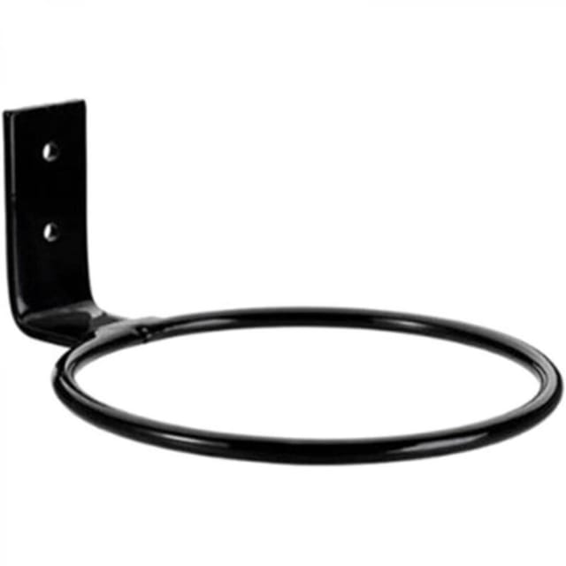 [niemals Verwendet] Wandmontierter Blumentopfhalter Aus Eisen, 15 Cm Durchmesser, Nicht Klappbar, Schwarz, Geeignet Für Balkon, Garten Oder Wohnung, 1 Stück