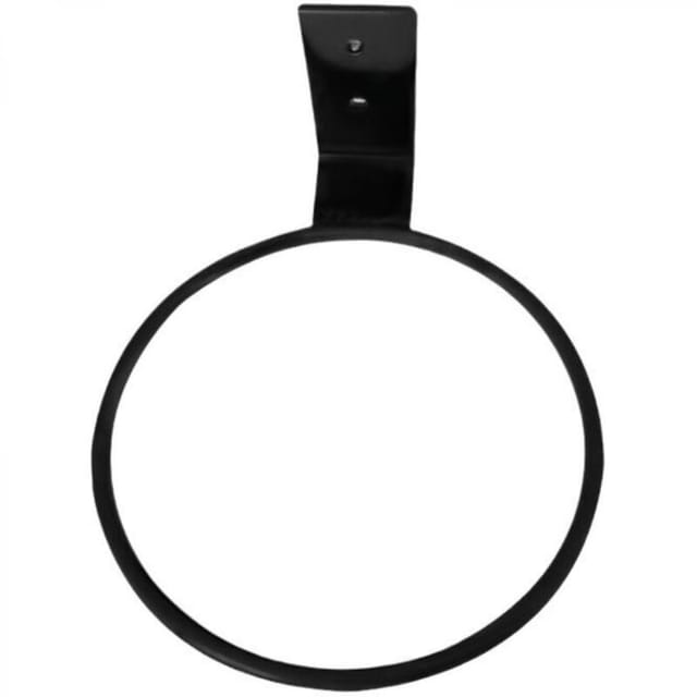 [niemals Verwendet] Wandmontierte Blumentopfhalterung Aus Eisen, 11 Cm Durchmesser, Nicht Klappbar, Schwarz, Geeignet Für Balkon, Garten Oder Wohnung, 1 Stück