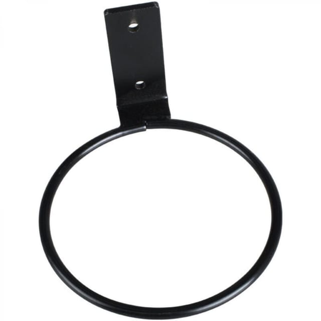 [niemals Verwendet] Wandmontierter Blumentopfhalter Aus Eisen, 20 Cm Durchmesser, Nicht Klappbar, Schwarz, Geeignet Für Balkon, Garten Oder Wohnung, 1 Stück