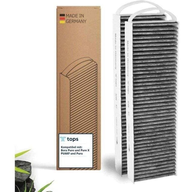 Bardusch Premium Aktivkohlefilter Für Bora Pure Puakf: 2 Hochwertige Filter Für Ihr Bora Kochfeld Mit Puru Oder Puxu Dunstabzugshaube.