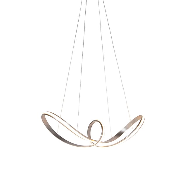 Design Pendelleuchte Stahl Dimmbar Inkl. Led - Viola Due
