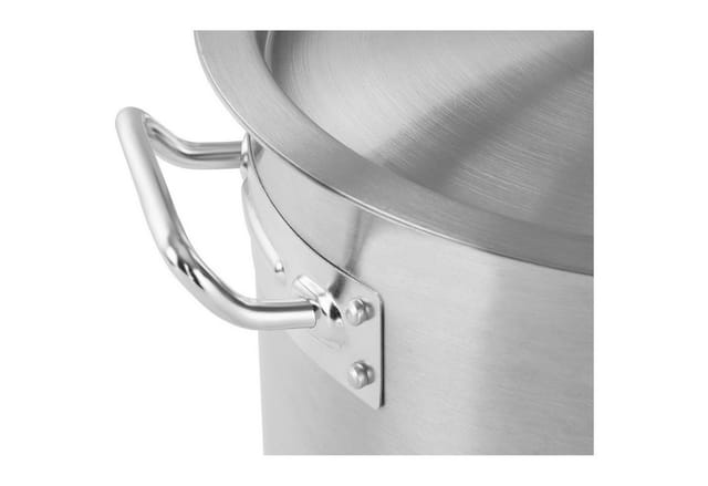 Gastronorm-topf Mit Deckel, Edelstahl, Für Induktionsherde, 12 L