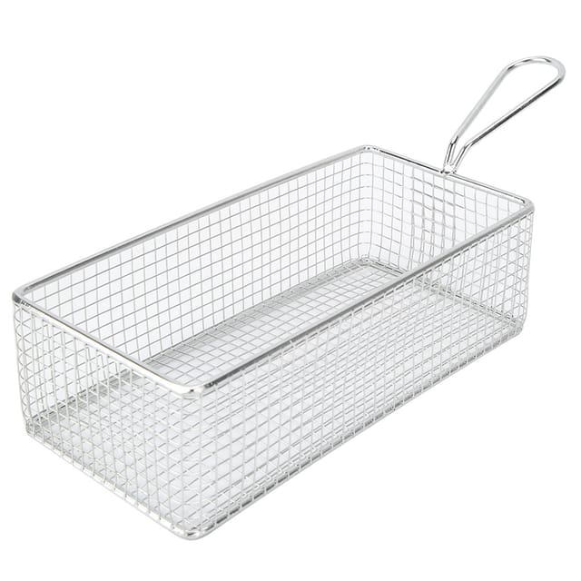 Frittierkorb Aus Edelstahl, Küchensieb Aus Drahtgeflecht
