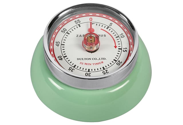 Zassenhaus Magnettimer Hellgrün Zeitgenössisches Design