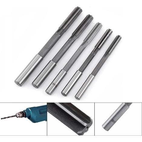 10 Stück Hss H8 Maschinenreibahlen Mit Geradem Schaft, Größen 3-12 Mm