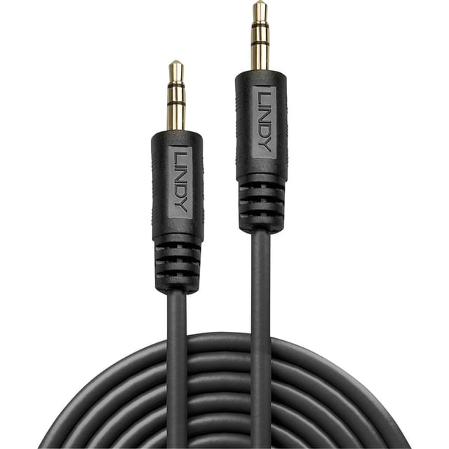 Lindy 35648 Audio-kabel 20 M 3.5mm Schwarz