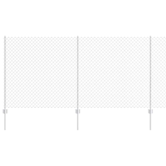Maison Exclusive - Maschendrahtzaun Mit Pfosten 10 X 1,2 M Verzin