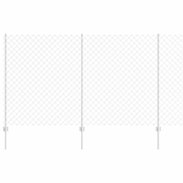 Maison Exclusive - Maschendrahtzaun Mit Pfosten 10 X 1,4 M Verzin