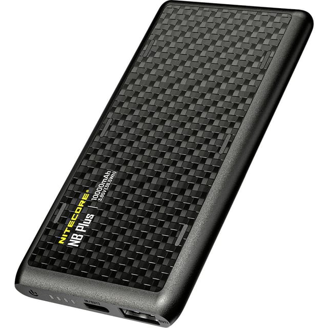 Nitecore Nc-nbplus Powerbank 10000 Mah Quick Charge, Usb Pd Li-ion Schwarz
