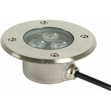 Led-einbaustrahler Für Den Außenbereich, Wasserdicht Nach Ip68 – Edelstahl – 12 V/24 V – 100 X 40 Mm – Für Terrassen Und Gärten