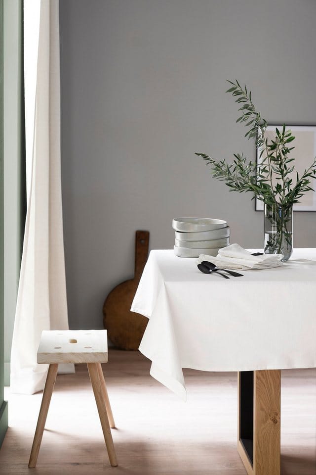 Schöner Wohnen Tischdecke Base - 1 Stück 260x140 Cm, Creme