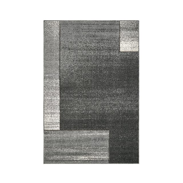 Grauer Design-teppich Wohnzimmer Funny