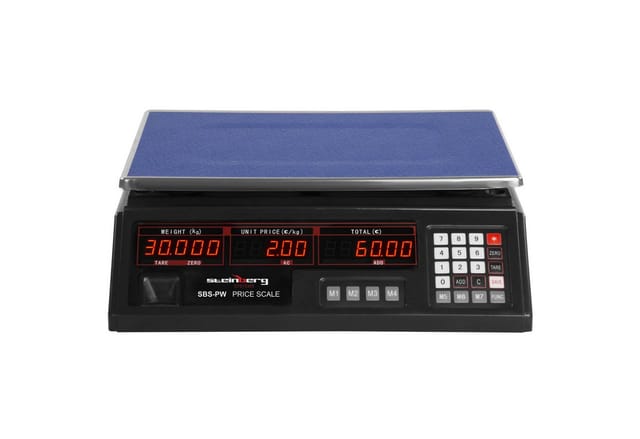 Steinberg Systems - Kontrollwaage Ladenwaage Kassenwaage Marktwaage Waage Obstwaage 30kg 2g