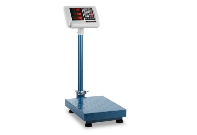 Steinberg Systems - Plattformwaage Bodenwaage Paketwaage Industriewaage Klappbar 100 Kg/10 G