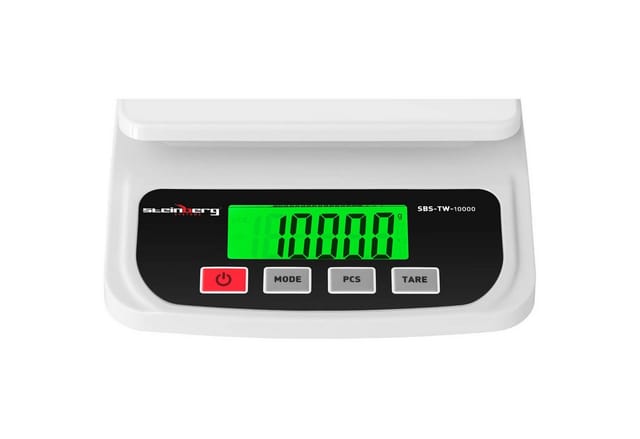 Steinberg Systems - Tischwaage Digitalwaage Zählwaage Briefwaage 10 Kg / 1 G Lcd-display Kg/ Ct/ Lb