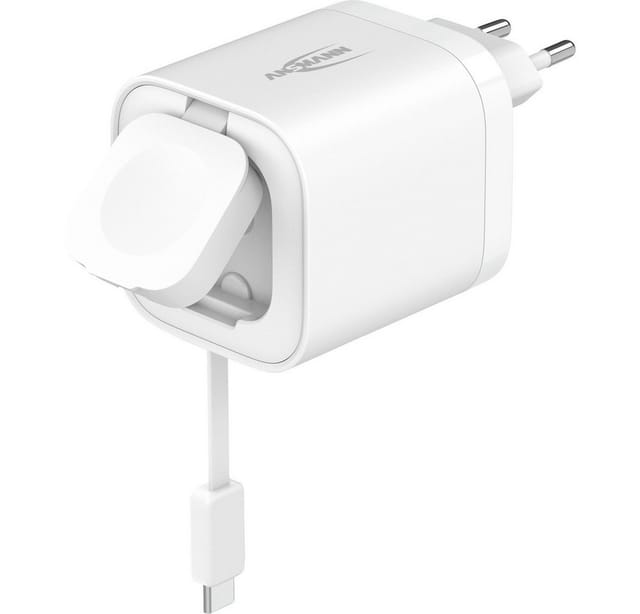 Ansmann Usb C Ladegerät 65w Inkl. Kabel Apple Watch Pd Schnelllader