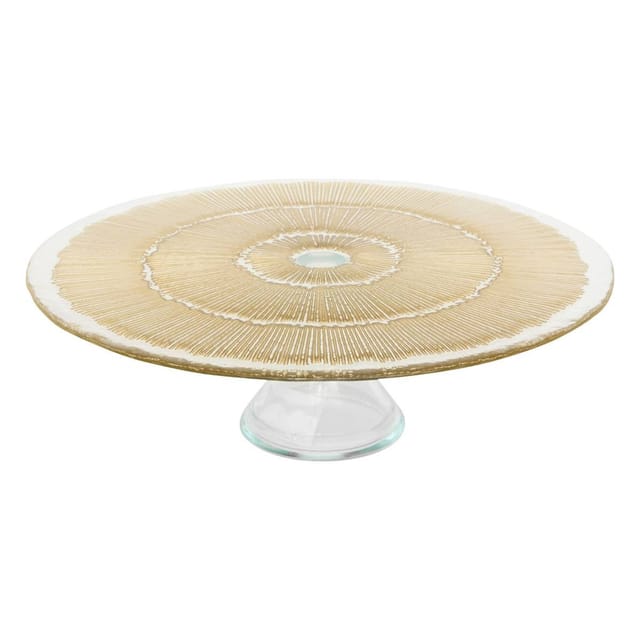 Kuchenständer Celeste D.33cm Glas - Atmosphera Créateur D'Intérieur