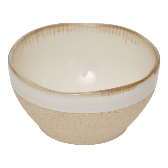 Kate Cup Weiß Und Beige 30cl - Atmosphera Créateur D'Intérieur