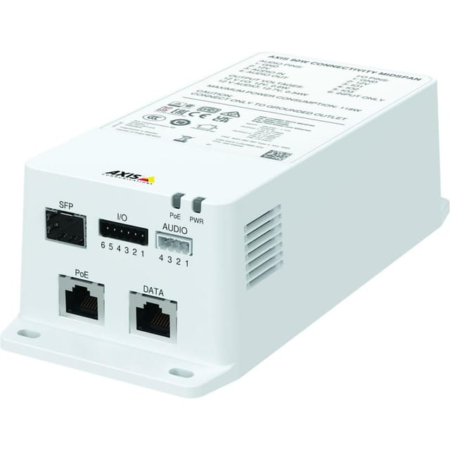 Axis Tu8003 Midspan Power Injector Weiß 90w
