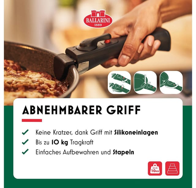 Ballarini Bratpfannenset Torre 2-tlg 20 Cm