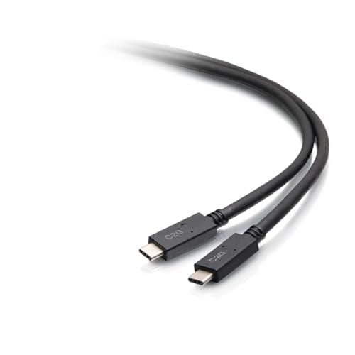 C2g C2g28883 Usb-c Kabel Schwarz 2 Meter