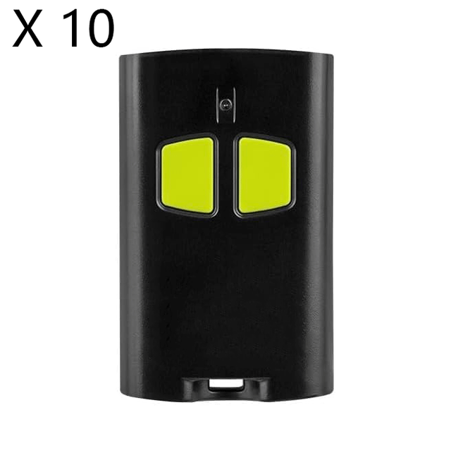 10er-pack 2-kanal-torfernbedienungen (433,92 Mhz) – Fortschrittlicher 128-bit-rolling-code, Kompatibel Mit Benincà To.go 2va
