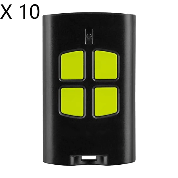 10er-pack 4-kanal-torfernbedienungen (433,92 Mhz) – Fortschrittlicher 128-bit-rolling-code, Kompatibel Mit Benincà To.go4va
