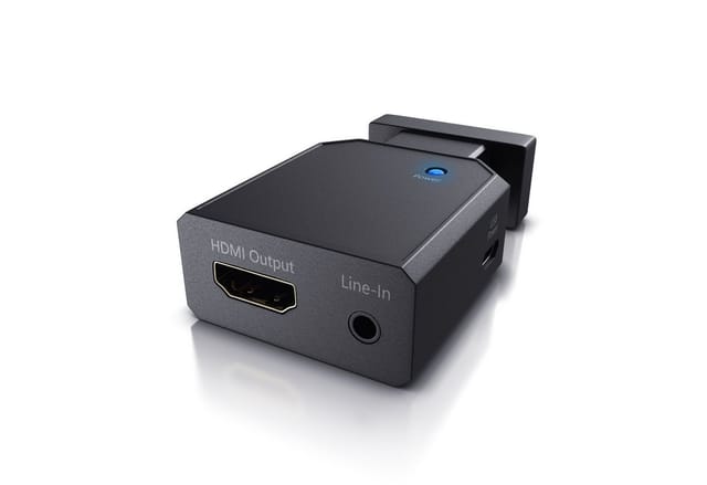 Csl 1080p Vga Zu Hdmi Video-/audio Konverter, Vga & 3,5mm-klinke Zu Hdmi Typ A