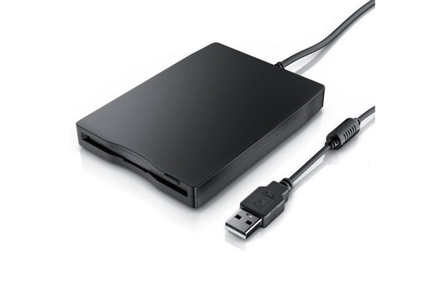 Csl Diskettenlaufwerk Externes Usb Diskettenlaufwerk Fdd 1,44mb (3,5) Geeignet Für Pc & Mac