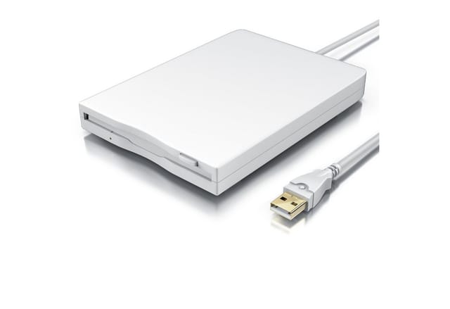 Csl Diskettenlaufwerk, Usb 1.1, Externes Usb Floppy Laufwerk Fdd 1,44mb (3,5) Für Pc & Mac