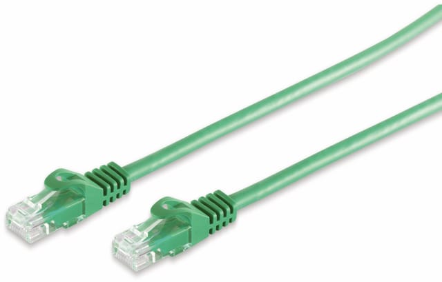S-impuls Rj45 Patchkabel Cat 7 Rohkabel U/utp, Grün, 10 M