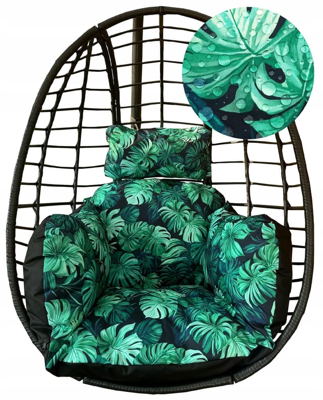 Wasserdichtes Kissen Für Gartenschaukel, Hängesessel, Kokon, Monstera