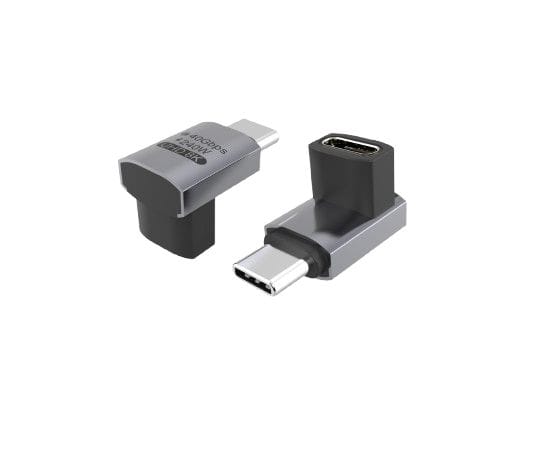 Microconnect Premium Usb4 3x2 Abgewinkelter Usb-c-adapter, 240 W, 40 Gbit/s, Mc-usb4af