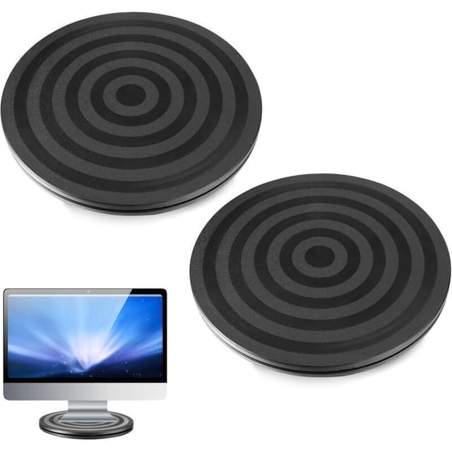 20 Cm Drehteller, Manuell Drehbar – 2er-set Universelle, 360° Drehbare, Runde Kunststoff-drehteller Für Küche Und Präsentation