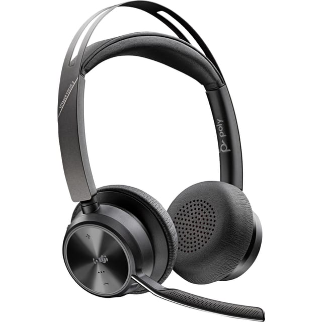 Poly Voyager Focus 2 Usb-c Headset Mit Microsoft Teams Zertifizierung + Usb-c/a Adapter