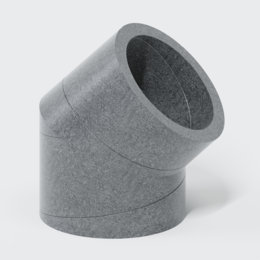 Po Iso-bogen Polo-kwl Dn 125/45grad