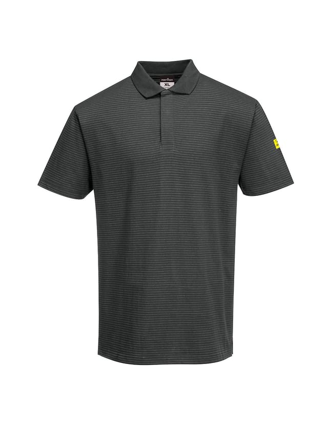 Antistatisches Esd-polo - Größe Xxxl - Grau Zoom - Portwest
