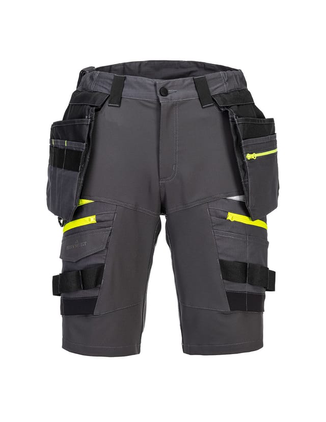 Bermuda Holster Abnehmbar Dx4 - Größe 28 - Metallgrau - Portwest