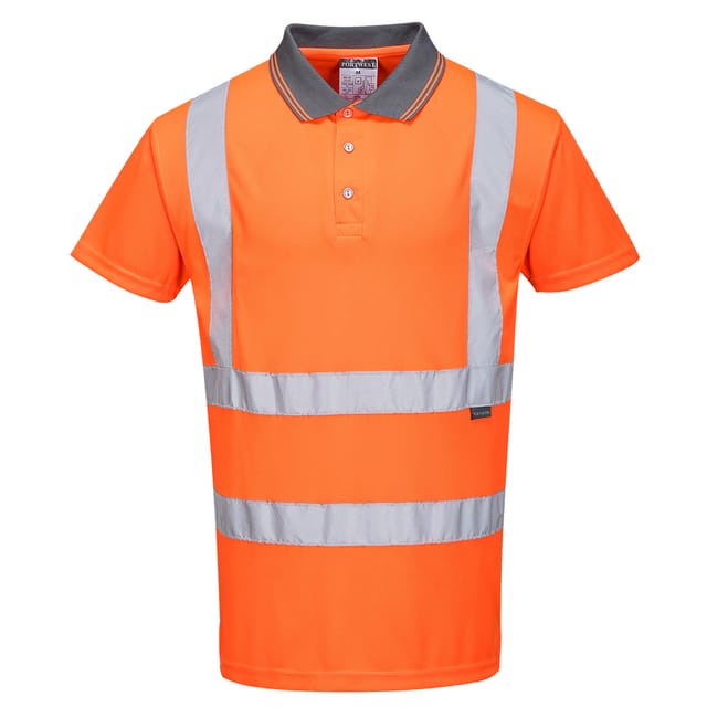 Hochsichtbares Polo Ris Farbe: Orange Größe Xs - Portwest