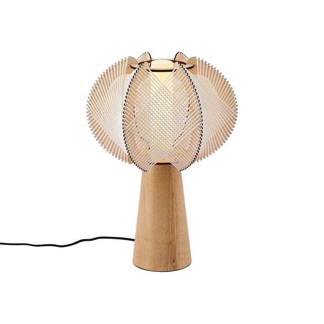 Qazqa Japandi Tischleuchte Beige 45 Cm - Gertie