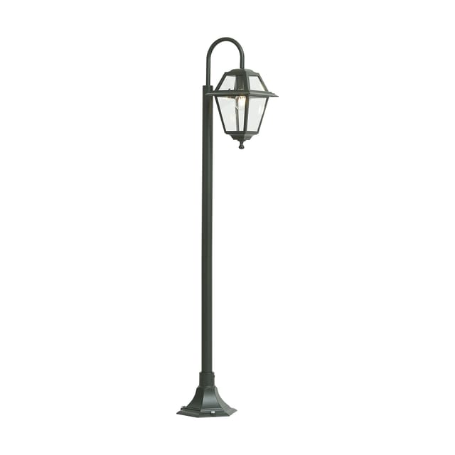Qazqa Klassische Außenlaterne Dunkelgrün 135cm Ip44 - Berta