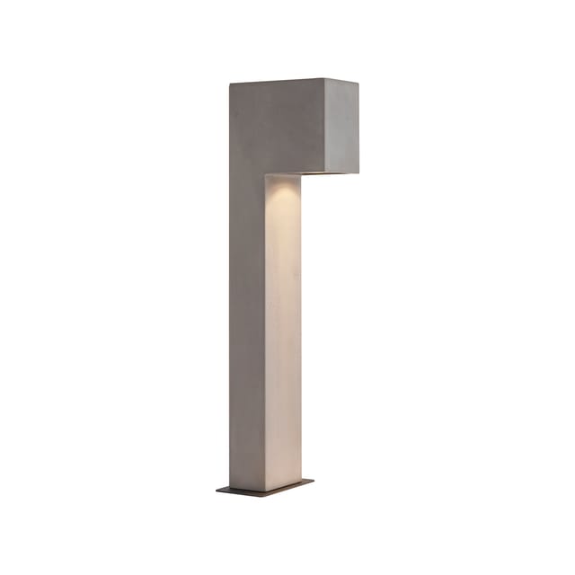 Qazqa Moderne Wegeleuchte Grau 65cm Ip44 - Pompei
