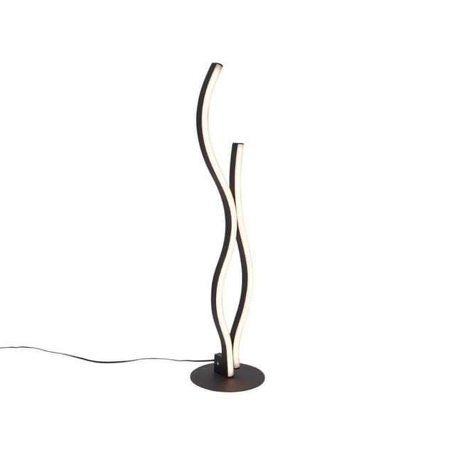 Qazqa Design Tischleuchte Schwarz Inkl. Led Dimmbar - Ying